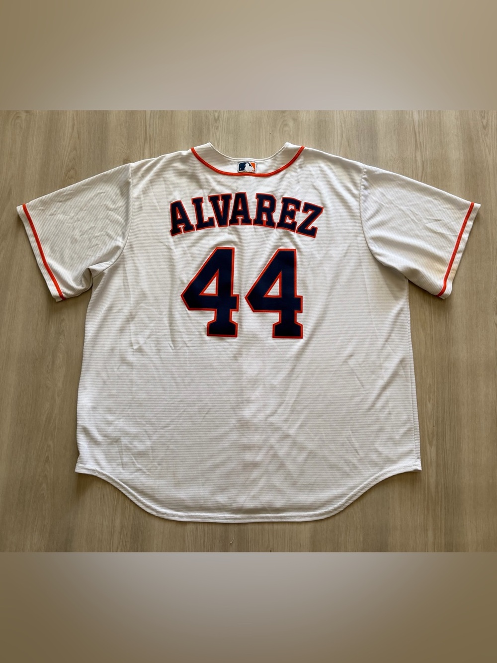 Nike Yordan Alvarez White Houston Astros Jersey Sz 2XL *See Pics
